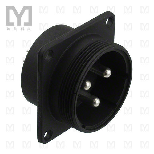 JR25WR-3P(71)【CONN RCPT MALE 3POS SOLDER CUP】