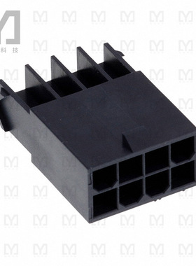 1727620108【MINIFIT TPA2 DR PLUG HSG 8CKT GW】