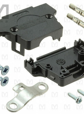 1731110023【CONN BACKSHELL 50POS 180DEG BLK】