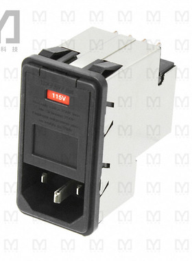 7-6609951-7【PWR ENT MOD RCPT IEC320-C14 PNL】