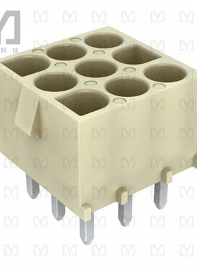 0010845090【CONN HEADER VERT 9POS 6.35MM】