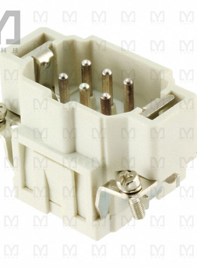 0936010205【6P + PE MALE INSERT 16A 500V/UL】