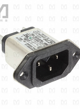 6609987-6【PWR ENT RCPT IEC320-C14 PANEL QC】