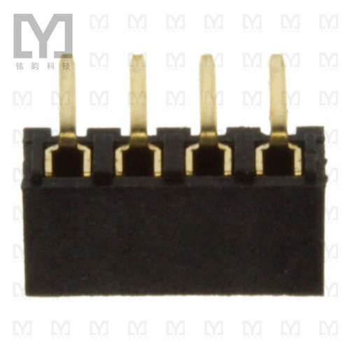 NPPN041FGGN-RC【CONN HDR 4POS 0.079 GOLD PCB R/A】