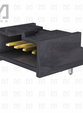 0901362204【CONN HEADER R/A 4POS 2.54MM】