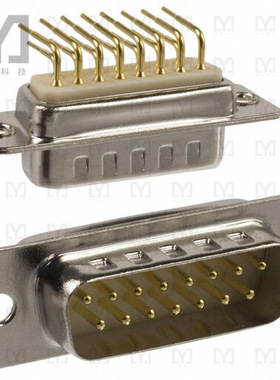 174-E15-113R001【CONN D-SUB PLUG 15POS R/A SOLDER】