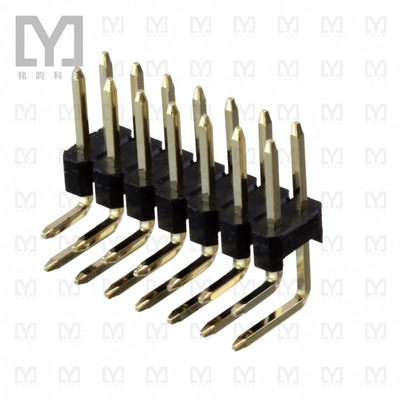 61301421021【CONN HEADER R/A 14POS 2.54MM】