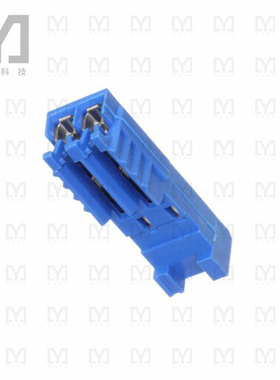 281783-2【CONN PLUG 2POS IDC 24-26AWG TIN】