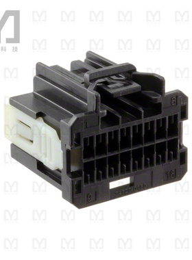 0347290160【CONN RCPT 16POS R/A BLACK POL A】