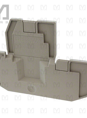 3060393【CONN TERM BLK END PLATE GRAY】