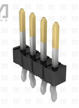 0022285044【CONN HEADER VERT 4POS 2.54MM】