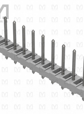 0010081101【CONN HEADER VERT 10POS 5.08MM】