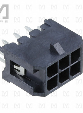 G88MP06102KEU【CONN HEADER VERT 6POS 3MM】