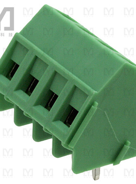 1733431【TERM BLOCK 4POS 35DEG 5MM PCB】