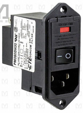 7-6609940-4【PWR ENT MOD RCPT IEC320-C14 PNL】