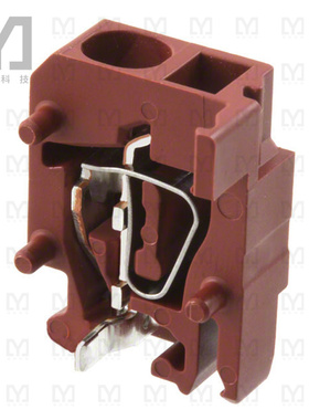 1650370000【CONN TERM BLK INT JUMPER BRN 1P】