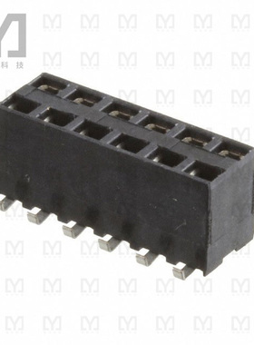 969973-6【CONN RCPT 12POS 0.1 GOLD SMD】
