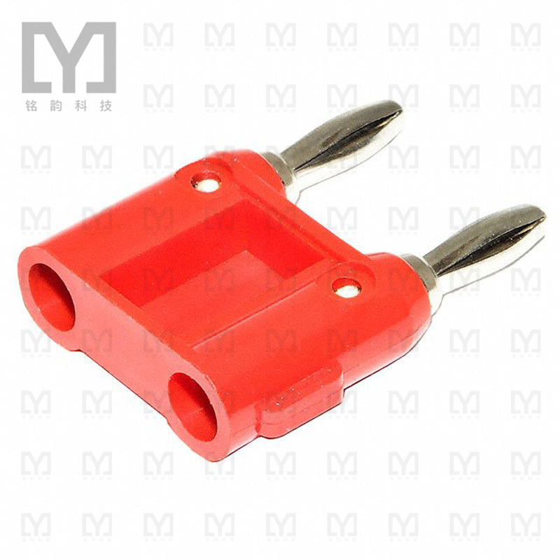 BU-P1330-2【CONN DBL BAN PLG STACK SLDRLESS】