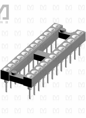 110-87-324-41-001101【CONN IC DIP SOCKET 24POS GOLD】