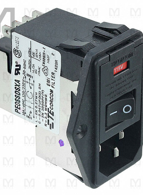 7-6609928-3【PWR ENT MOD RCPT IEC320-C14 PNL】