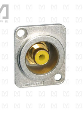 ACJD-YEL【CONN RCA JACK CHASIS MOUNT YELLW】
