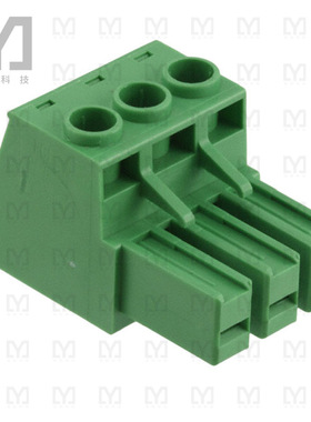 ET0301500000G【TERM BLOCK PLUG 3POS STR 7.62MM】