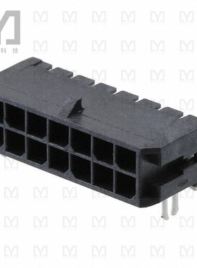 0430451407【CONN HEADER SMD R/A 14POS 3MM】