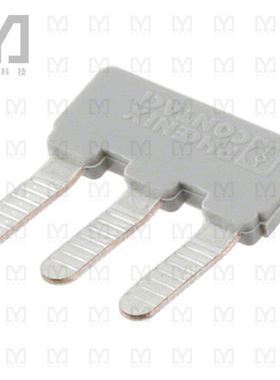 1733172【JUMPER TERM BLK 3POS FLAT PIN】