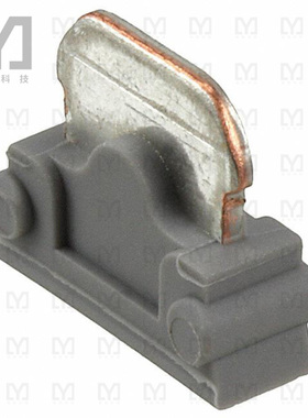 3038956【CONN TERM BLK KNIFE DISCONNCT GY】