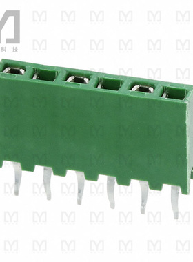 215299-6【CONN RCPT 6POS 0.1 GOLD PCB】