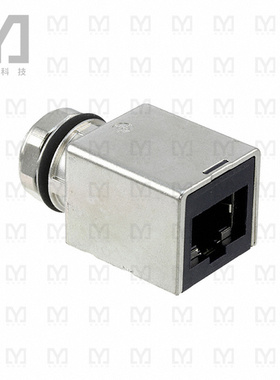 21033812800【ADAPTER M12 RJ45 CAT 6A STRAIGHT】