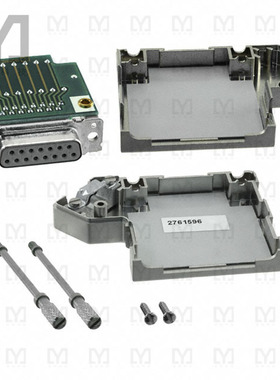 2761596【CONN D-SUB RCPT 15P TERM BLK】