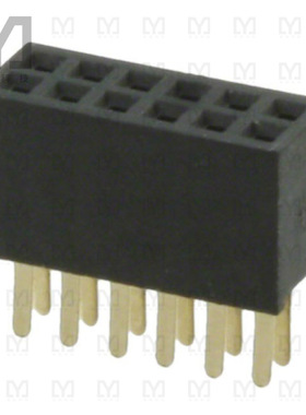 M50-3000645【CONN RCPT 12POS 0.05 GOLD PCB】