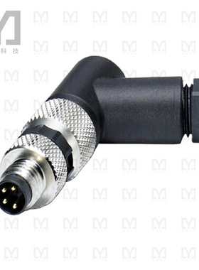 1407585【CONN PLUG MALE 4POS GOLD SCREW】