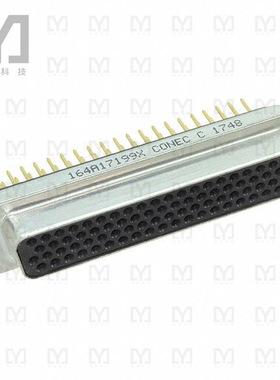 164A17199X【CONN D-SUB HD RCPT 78P VERT SLDR】