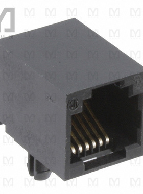 RJE0166001【CONN MOD JACK 6P6C R/A UNSHLD】