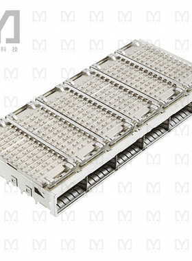 2143330-1【CONN QSFP+ CAGE 1X6 W/HSINK R/A】