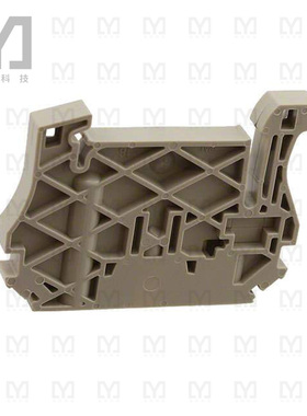 9540000000【CONN TERM BLK END BRKT RAIL BGE】