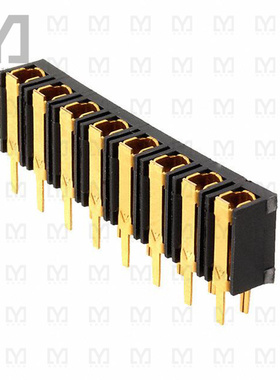87984-8【CONN RCPT 8POS 0.156 GOLD PCB】