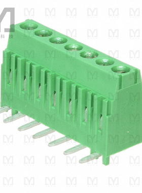 284414-7【TERM BLK 7P TOP ENTRY 3.5MM PCB】