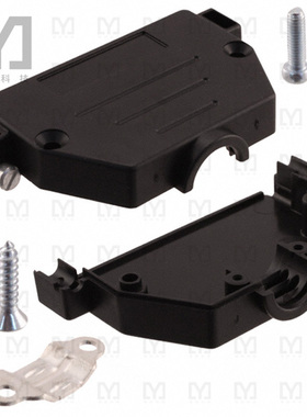 09670500442【CONN BACKSHELL 50POS 180DEG BLK】