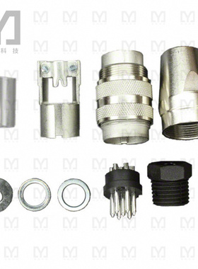 C091 31H007 100 2【CONN PLUG MALE DIN 7POS SLDR CUP】