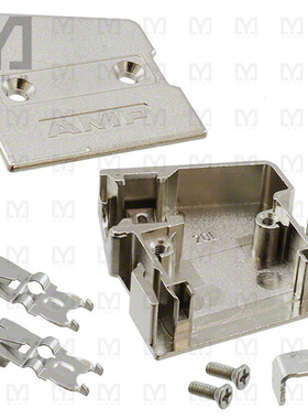 5749199-1【CONN BACKSHELL 20POS 75DEG SHLD】