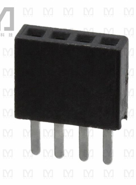 M50-3030442【CONN RCPT 4POS 0.05 GOLD PCB】