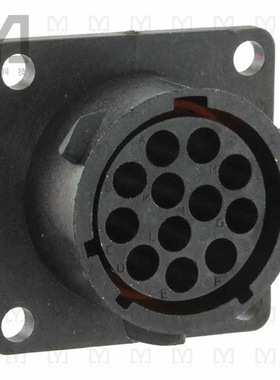 UTS01412S【CONN RCPT HSG FMALE 12POS PNL MT】