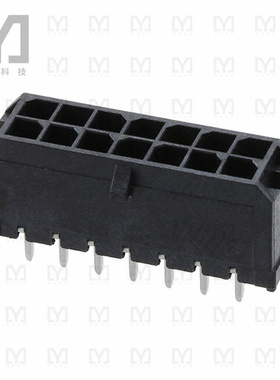 0430451428【CONN HEADER VERT 14POS 3MM】