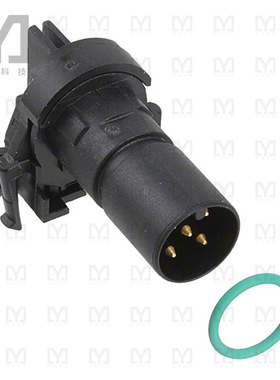 1436686【CONN MALE INSERT 5POS GOLD SLDR】