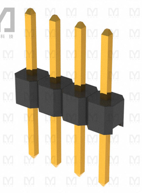 NREC004SABN-RC【CONN HEADER VERT 4POS 2.54MM】