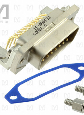 15-006553【CONN D-SUB PLUG 15POS R/A SOLDER】