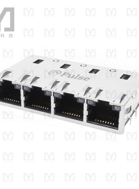 JT8-4000HL【CONN MAGJACK 4PORT 10GBASE-T PCB】